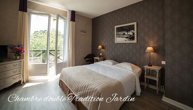 chambre double tradition jardin